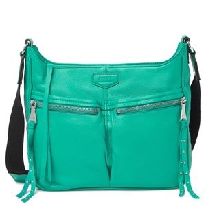AIMEE KESTENBERG
Tribeca Leather Crossbody Bag In Earth Green